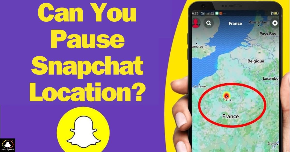 Can You Pause Snapchat Location?