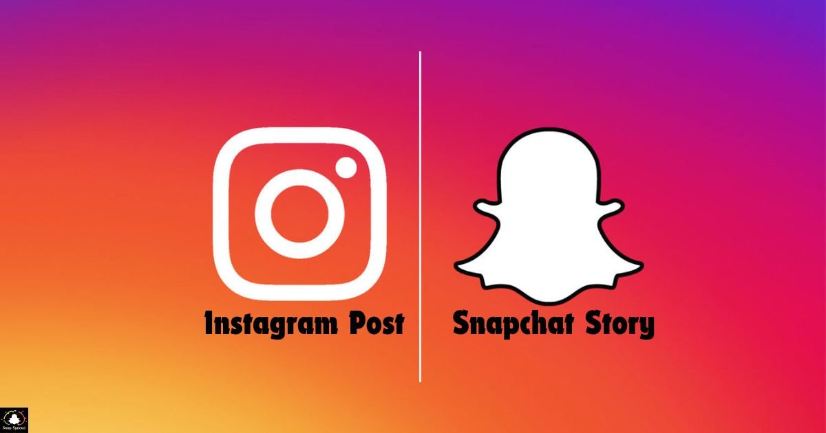 How To Put Instagram Post On Snapchat Story?