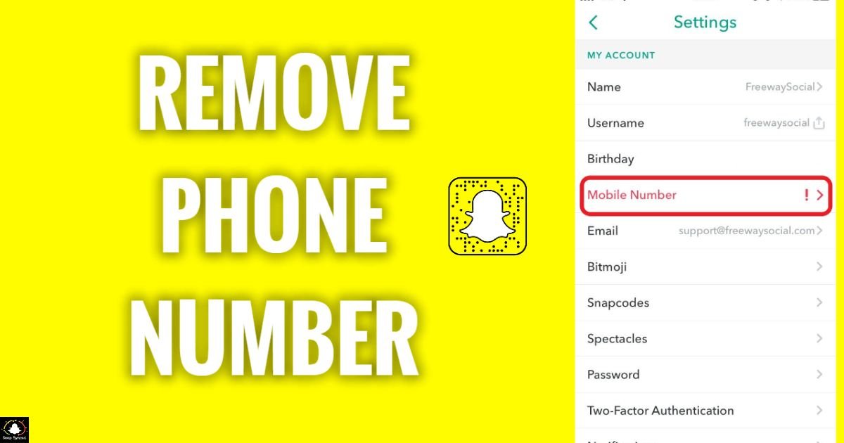 How To Remove A Number From Snapchat?